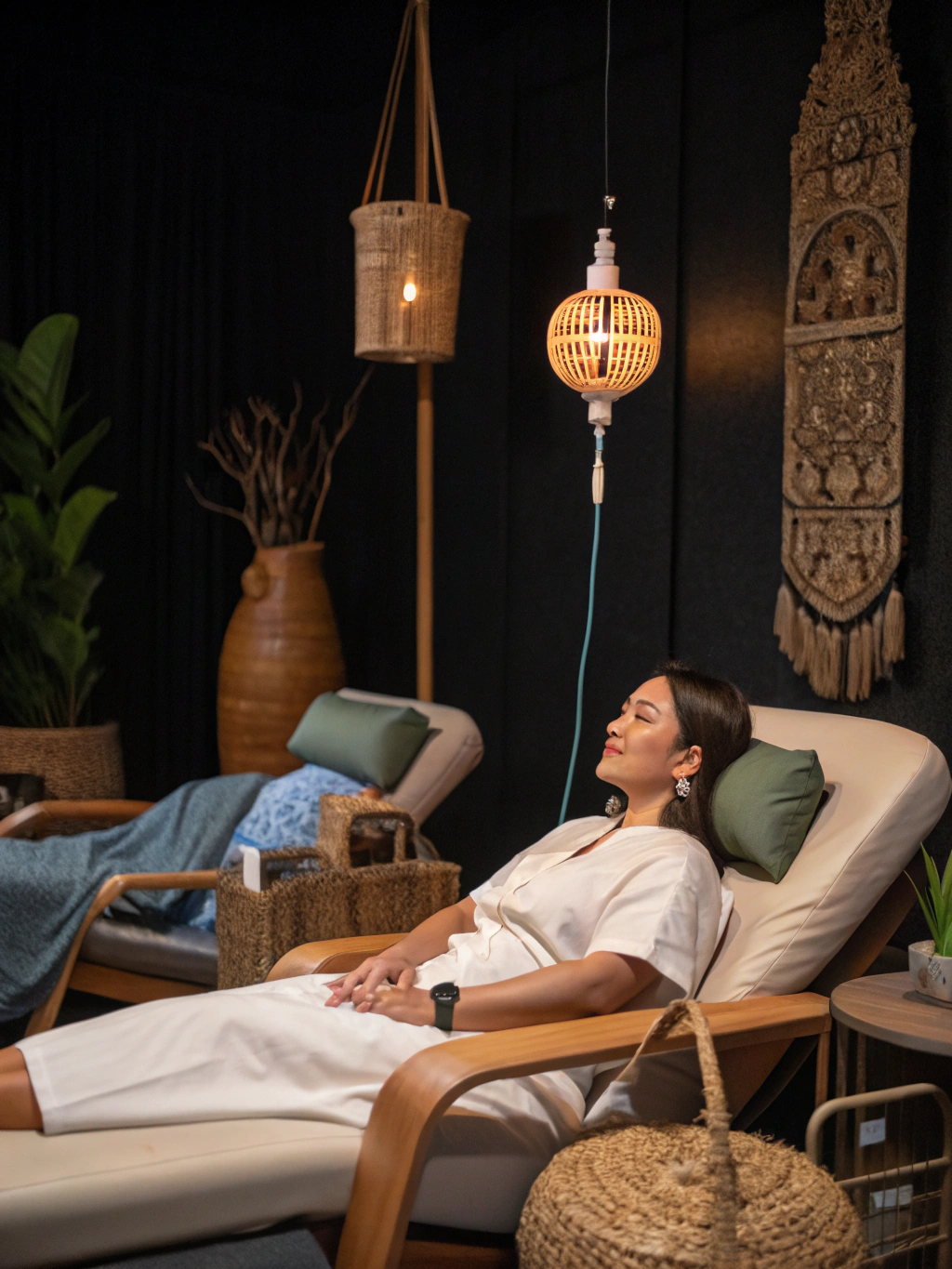 Luxurious wellness sanctuary at Al Shifa Hydration Lounge